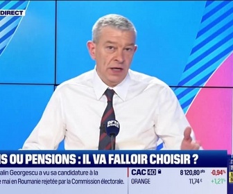 Replay Le débat - Nicolas Doze face à Jean-Marc Daniel : Canons ou pensions, il va falloir choisir ? - 10/03