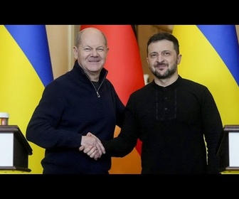 Replay En Ukraine, la visite sur un fil d'Olaf Scholz