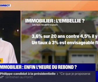 Replay La chronique éco - Immobilier: ces signes qui montrent que le marché va repartir