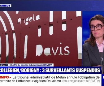 Replay BFM Story - Collégien agressé à Bobigny: trois surveillants de l'établissement suspendus