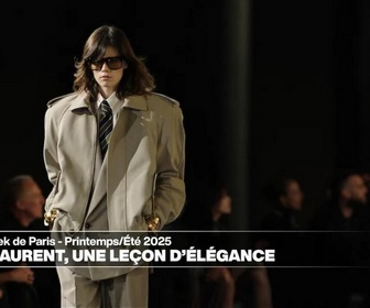 Replay À L'affiche ! - Fashion Week de Paris : retour du costume iconique chez Saint Laurent, esprit sportif chez Dior