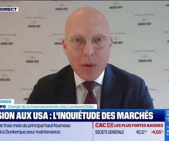 Replay BFM Bourse - L'éco du monde : Les Etats-Unis aux portes de la récession ? - 10/03