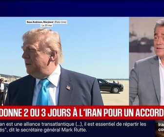 Replay Marschall Truchot : Trump donne deux ou trois jours à l'Iran pour un accord - 20/05