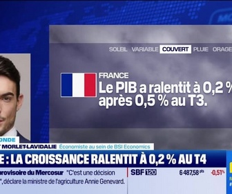 Replay BFM Bourse - L'éco du monde : France, une pluie de statistiques - 27/02