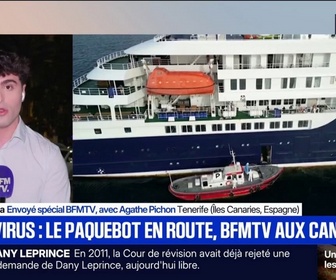 Replay BFM Première - Hantavirus: le paquebot attendu samedi aux Canaries