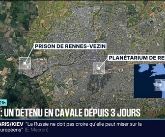 Replay 20H BFM - Un détenu s'est évadé lors d'une sortie encadrée au planétarium de Rennes ce vendredi 14 novembre