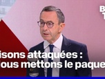 Replay Face à Face - Prisons attaquées, relation avec l'Algérie, pape François: l'interview de Bruno Retailleau