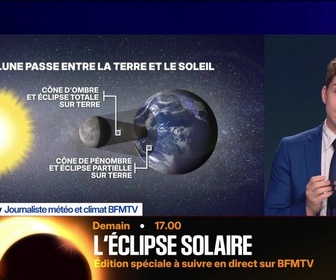 Replay BFM Grand Soir - Éclipse solaire : les mystères autour de ce phénomène – 11/08