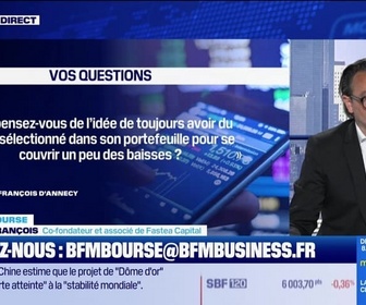 Replay BFM Bourse - Culture Bourse : Que pensez-vous de l'idée de toujours avoir du short sélectionné dans son portefeuille pour se couvrir un peu des baisses ? , par Julie Cohen-Heurton - 21/05