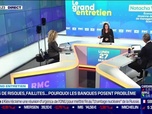 Replay Good Morning Business - Natacha Valla (École de management de Sciences Po) : Des nouvelles turbulences pour les banques - 27/03