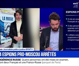 Replay BFM Grand Soir - Paris : Quatre espions pro-Moscou arrêtés - 25/11