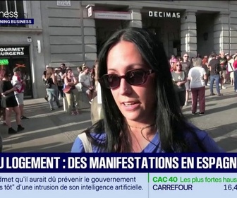 Replay Good Morning Business - Crise du logement : des manifestations en Espagne