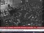 Replay 100% Sénat - Inauguration de l'assemblée consultative provisoire de novembre 1944 : commémoration