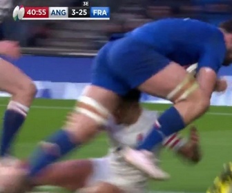 Replay Tournoi des Six Nations de Rugby - Journée 4 : 3e essai français avant la mi-temps, les Anglais au supplice