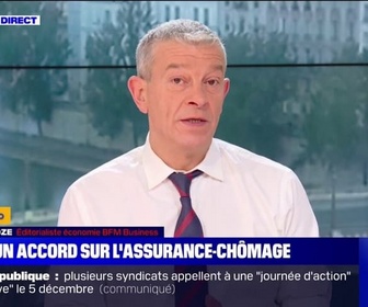 Replay La chronique éco - Assurance-chômage et emploi des seniors: que prévoit l'accord trouvé entre les partenaires sociaux?