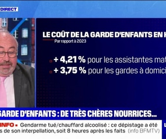 Replay La chronique éco - Le coût de la garde d'enfants connaît une hausse record