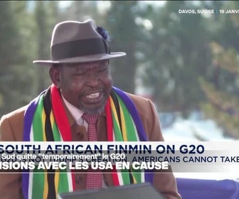 Replay Journal de l'Afrique - L'Afrique du Sud quitte temporairement le G20 pour éviter les tensions avec Washington