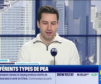 Replay BFM Bourse - Culture Bourse : les différents types de PEA, par Julie Cohen-Heurton - 30/03