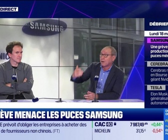 Replay Tech & Co, la quotidienne - Une grève menace les puces Samsung - 18/05