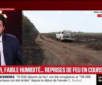 Replay Les émissions spéciales - Édition spéciale : Chaleur, faible humidité... reprises de feu en cours - 27/07