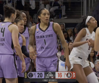 Replay WNBA : Golden State égalise à Atlanta !