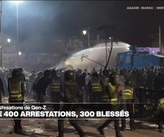Replay Journal de l'Afrique - Plus de 400 interpellations et près de 300 blessés au Maroc