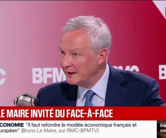 Replay Face à Face - Bruno Le Maire: Il faut mettre fin à la monarchie technocratique