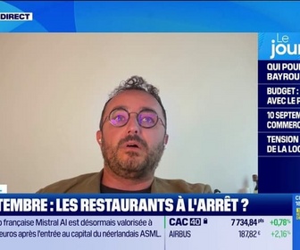 Replay Good Morning Business - Il faut débloquer le pays le 10 septembre: le coup de gueule de l'UMIH