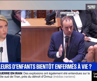 Replay BFM Première - Affaire Lyhanna: Sébastien Lecornu propose de renforcer les peines pour les auteurs de viols sur plusieurs victimes mineures