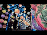 Replay Franklin Square de Philadelphie s'illumine lors du festival annuel des lanternes