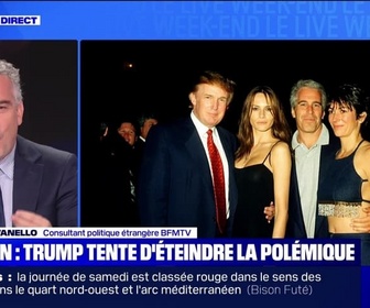 Replay Parlons info ! - Affaire Epstein : Donald Trump tente d'éteindre la polémique - 19/07