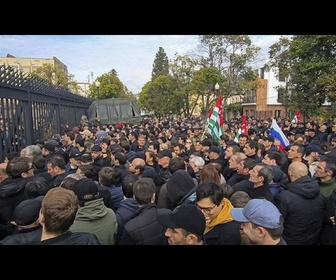 Replay Manifestations en Abkhazie contre des mesures prorusses