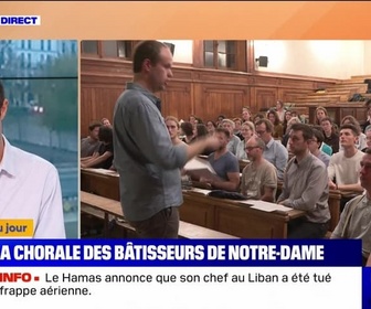 Replay L'image du jour : La chorale des bâtisseurs de Notre-Dame - 30/09