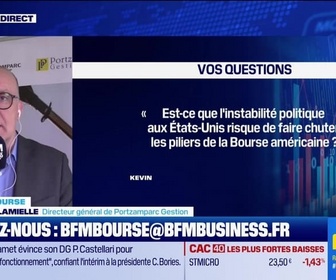 Replay BFM Bourse - Culture Bourse : Est-ce que l'instabilité politique aux États-Unis risque de faire chuter les piliers de la Bourse américaine ? , par Julie Cohen-Heurton - 02/02