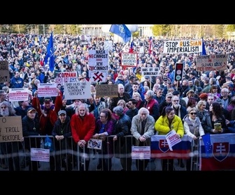 Replay En Slovaquie, la fronde populaire continue contre le Premier ministre Robert Fico