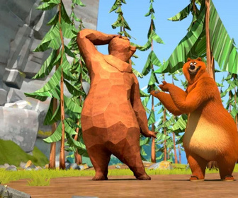 Replay Grizzy et les lemmings - Oeuvre d'ours