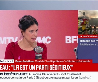 Replay Face à Face - Il y a une question qui se pose sur l'interdiction de LFI, estime Bruno Retailleau (LR)
