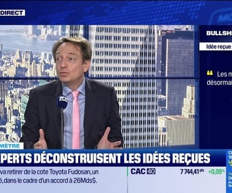 Replay BFM Bourse - Bullshitomètre : Les marchés vont désormais plafonner - FAUX répond Aymeric Diday - 03/06