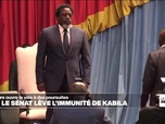 Replay Journal de l'Afrique - RDC : le Sénat lève l'immunité parlementaire de Joseph Kabila et ouvre la voie à des poursuites