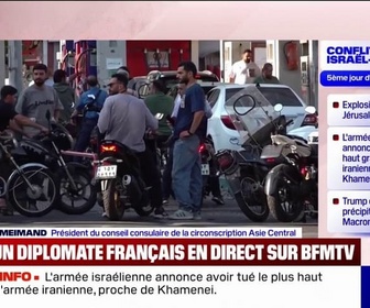 Replay Apolline de 9 à 10 - Israël-Iran: On a l'impression que Téhéran est bombardée de manière continue, témoigne un diplomate français