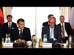 Replay Conseil des ministres franco-allemand: l'Allemagne participera à un exercice de dissuasion nucléaire