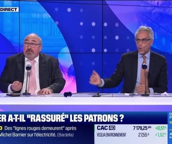 Replay Good Evening Business - Barnier a-t-il rassuré les patrons - 28/11