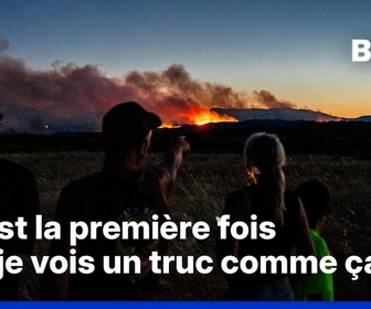 Replay ROBIN DE BFM - Feux de forêt: 10.000 personnes évacuées dans les Pyrénées-Orientales