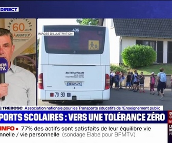 Replay BFM Story - Transports scolaires: Nous souscrivons pleinement aux mesures proposées par le ministre, affirme Christophe Trebosc (association nationale pour les Transports éducatifs de l'Enseignement public)