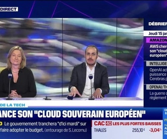 Replay Tech & Co, la quotidienne - AWS lance son Cloud souverain européen - 15/01