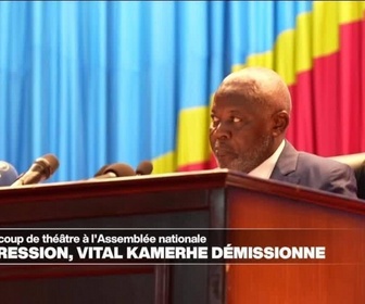 Replay Journal de l'Afrique - RD Congo : sous pression, le président de l'Assemblée nationale Vital Kamerhe démissionne