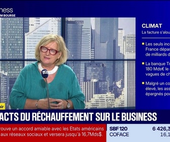 Replay BFM Bourse - Thème d'avenir : Les impacts du réchauffement sur le business - 26/08