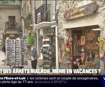 Replay Week-end première - Il sera peut-être bientôt possible de poser un arrêt maladie pendant les vacances