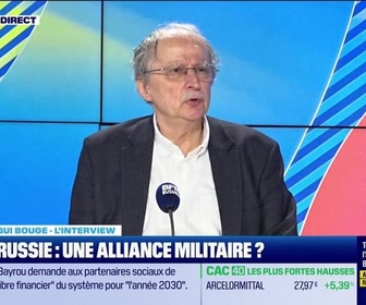 Replay Good Morning Business - Le monde qui bouge - L'Interview : Chine-Russie, une alliance militaire ? - 27/02