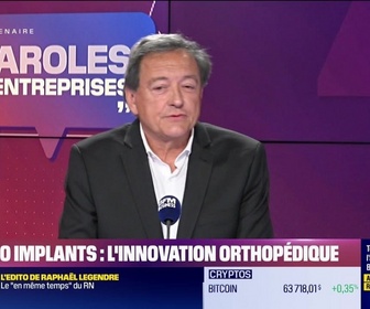 Replay Paroles d'entreprises - Régis Simonneau (Othesio Implants) : Othesio Implants, l'innovation orthopédique - 13/06